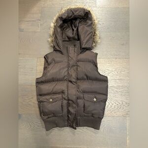 Siblings brand brown girls best sz large (12:14) EUC ret $116